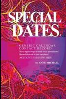 Special Dates Generic Calendar Contact Record