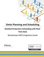 Simio Planning and Scheduling