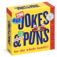 290 Bad Jokes & 75 Punderful Puns Page-A-Day Calendar 2023