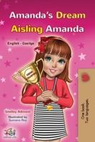 Amanda's Dream (English Irish Bilingual Book for Children)