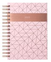 2023 Matilda Myres Pink Page-A-Day Wiro Diary