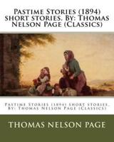 Pastime Stories (1894) Short Stories. By