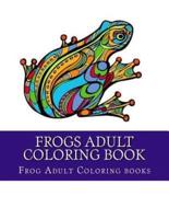 Frogs Adult Coloring Book