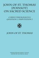 John of St. Thomas (Poinsot) on Sacred Science