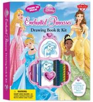 Learn to Draw Disney Enchanted Princesses Drawing Book & Kit