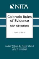 Colorado Rules of Evidence With Objections