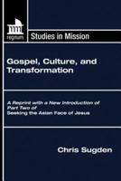 Gospel, Culture, and Transformation