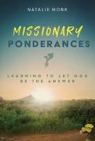 Missionary Ponderances