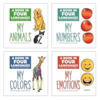 School & Library a Book in Four Languages eBook Series