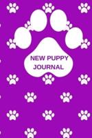 New Puppy Journal