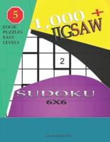 1,000 + Sudoku Jigsaw 6X6