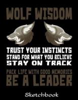 Wolf Wisdom Sketchbook