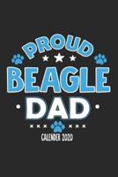 Proud Beagle Dad Calendar 2020