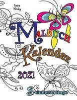 Malbuch Kalender 2021 Schmetterlinge