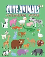 Cute Animals Coloring Book Vol.21