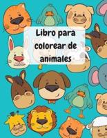 Libro Para Colorear De Animales