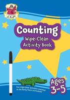 New Counting Wipe-Clean Activity Book for Ages 3-5 (With Pen)