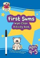 New First Sums Wipe-Clean Activity Book for Ages 4-5 (With Pen)