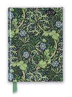 William Morris: Seaweed 2024 Luxury Diary - Page to View With Notes