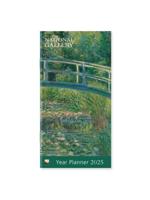 National Gallery: Monet, The Water-Lily Pond 2025 Year Planner - Month to View