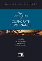 Elgar Encyclopedia of Corporate Governance