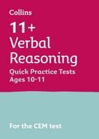 11+ Verbal Reasoning Quick Practice Tests Age 10-11