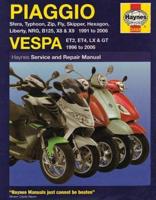 Piaggio/Vespa Scooters Service and Repair Manual