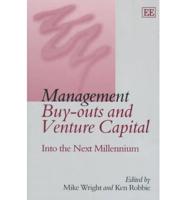 Management Buy-Outs and Venture Capital