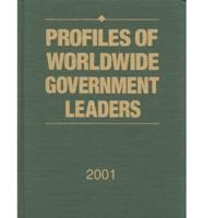 Profiles of Worldwide Government Leaders 2001