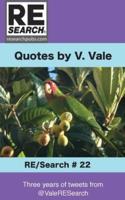 Quotes by V. Vale