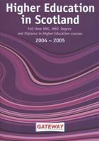 Higher Education in Scotland, 2004-2005