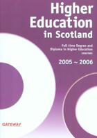Higher Education in Scotland, 2005-2006