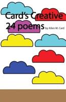 Card's Creative 24 Poems