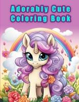 Adorably Cute Coloring Book