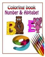 Coloring Book, Number & Alphabet