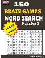 150 Brain Games - WORD SEARCH Puzzles 3
