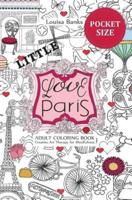 Little Love Paris Adult Coloring Book