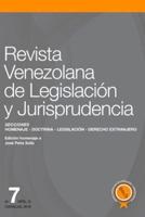 Revista Venezolana De Legislación Y Jurisprudencia N° 7
