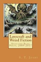Lovecraft and Weird Fiction