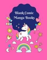 Blank Comic Manga Books