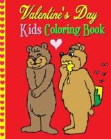 Valentine's Day Kids Coloring Book
