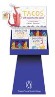 Dragons Love Tacos 10-Copy Mixed Floor Display W/ Riser and Plush PWP