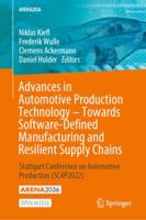 Advances in Automotive Production Technology - Towards Software-Defined Manufacturing and Resilient Supply Chains