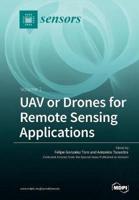 UAV or Drones for Remote Sensing Applications: Volume 1