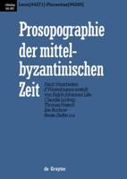 Prosopographie der mittelbyzantinischen Zeit, Bd 3, Leon (#4271) - Placentius (#6265)