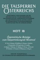 Österreichische Beiträge Zum Talsperrenkongre Montreal