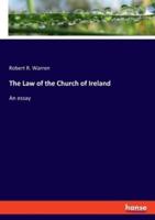 The Law of the Church of Ireland