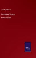 Principles of Reform:Political and Legal