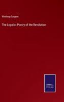 The Loyalist Poetry of the Revolution