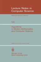Algorithms in Modern Mathematics and Computer Science : Proceedings, Urgench, Uzbek SSR September 16-22, 1979
